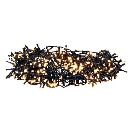 Cheqo® Kerstboomverlichting LED - Kerstlampjes - Kerstverlichting - Kerstboom Verlichting - Warm Wit - 384 LED's - Timerfunctie - Voor Binnen en Buiten
