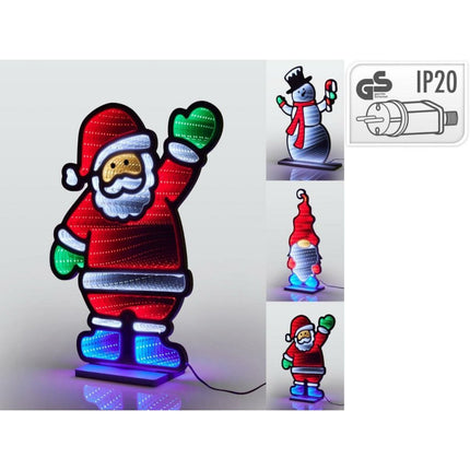 S.i.a. Decoratie Infinity Led Spiegel 45 Cm Assorti
