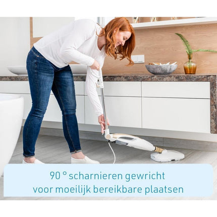 Overige Merken Livington 10In1 Stoomcleaner Wit/Goud