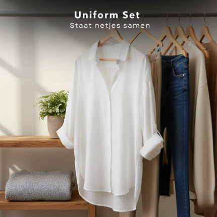 Cheqo® Houten Kledinghangers – Set van 6 – Gelakt Hout – Draaibare Metalen Haak – Geschikt voor Zware Kleding – Duurzaam & Klassiek Design – Ideaal voor Jassen en Colberts - Kleerhangers - Kleding Hangers - Kleerhanger Set