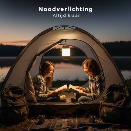 Cheqo® Camping Lantaarn - Campinglamp - Kampeerlamp - Tentlamp - LED Camping Lantaarn - LED Campinglamp - LED Lantaarn - Camping Lamp - Draagbare Campinglamp - Hangende Campinglamp - Ophangbare Campinglamp - Noodlamp - Noodverlichting