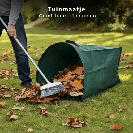Cheqo® Tuinafvalzak - Tuinzak - Tuinafval Zak - Tuinafvalzak Opvouwbaar - Opvouwbare Tuinafvalzak - Tuinafvalzak Groen - Groene Tuinafvalzak - Tuinzak Groen - Groene Tuinzak - Tuinafvalzak Met Bodem