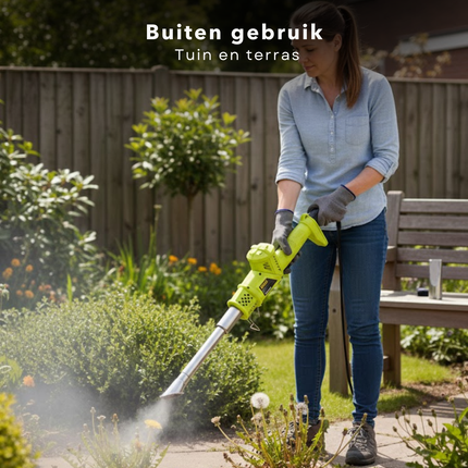 Cheqo® Onkruidbrander - Elektrische Onkruidbrander - Onkruidverdelger - Thermische Onkruidverdelger - Onkruidverwijderaar - Onkruidbrander 2000w - Elektrische Onkruidbrander 2000w - Verf Afbrander - Verfbrander