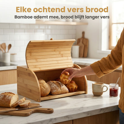 Cheqo Broodtrommel Bamboe - Infographic 4