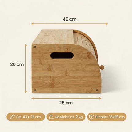 Cheqo Broodtrommel Bamboe - Infographic 5