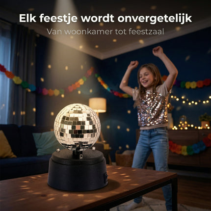 Cheqo® Mini Spiegel Disco Bal - Lifestyle