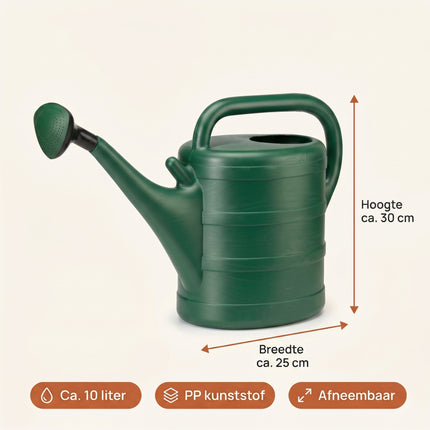 Cheqo® Gieter 10L Donker Groen - Specs