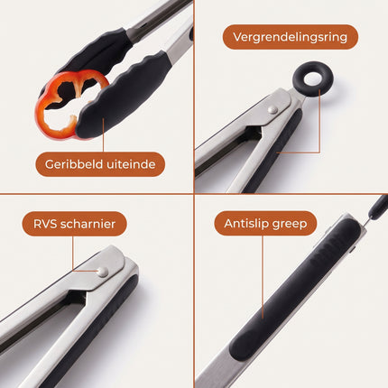 Cheqo® Keukentang Set van 2 - Detail Split