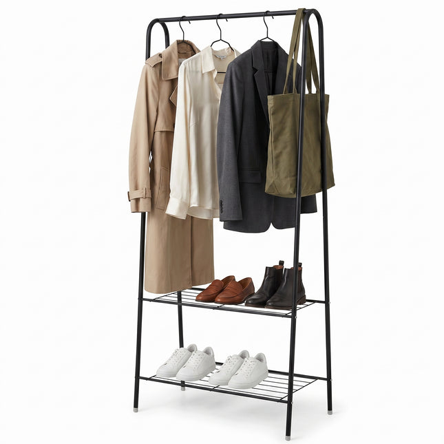 Cheqo® Kledingrek met Schoenenrek - Hero