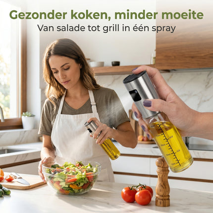 Cheqo® Olijfolie Sprayer - Lifestyle