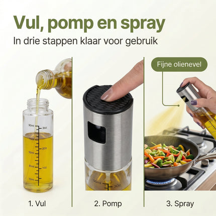 Cheqo® Olijfolie Sprayer - Bezwaarkiller