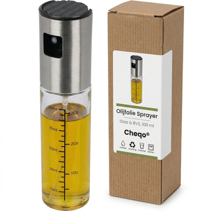 Cheqo® Olijfolie Sprayer - Verpakking