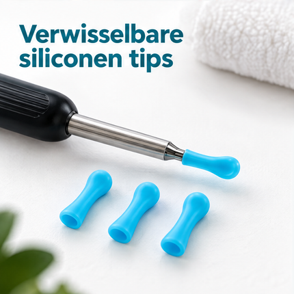 Cheqo® Oorsmeer Verwijderaar met Camera - Oorreiniger - Oor Camera - Ear Cleaner - Oren Schoonmaken - Otoscoop - Oorlepel - Oorsmeer Verwijderen - Earscratcher - Ooreiniging - met WiFi en App op Smartphone - HD Camera — infographic 4