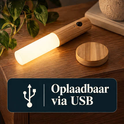 Cheqo® Nachtlamp met Bewegingssensor - Draadloze Wandlamp Binnen - Oplaadbare LED Lamp - Warm Wit Licht - Nachtlampje met Magneet - Sensorlamp - Zaklamp - Draagbare Lamp - USB Oplaadbaar - Noodverlichting voor Slaapkamer en Hal — infographic 5