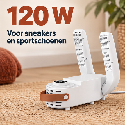 Foldable Shoe Dryer With Timer — infographic 6