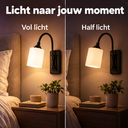 Cheqo® Wandlamp Draadloos op Batterij - Draadloze Sfeerverlichting met Afstandsbediening - 16 Kleuren RGB - Dimbaar - Nachtlamp - Leeslamp - Bedlamp - Sfeerlamp voor Binnen - Wandverlichting voor Slaapkamer - Woonkamer en Hal — infographic 4