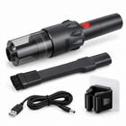 Cheqo® Kruimeldief - Handstofzuiger - Draadloos - Kruimelzuiger - Snoerloos - Autostofzuiger - Auto Stofzuiger - Cycloon - Zakloos - Mini Stofzuiger - USB Oplaadbaar - met Opzetstukken - Kierenzuiger - Compact - voor Auto en Huis - Draagbaar — hoofdbeeld