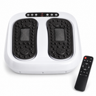 Cheqo® Voetmassage Apparaat - Voetmassager - Shiatsu Massage - Elektrisch Massageapparaat - Beenmassage Apparaat - Trilplaat voor Voeten - Massageapparaat met Afstandsbediening - Voetmassage Machine - Kuitmassage Apparaat voor Thuis — hoofdbeeld