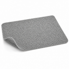 Cheqo® Douchemat Antislip - Antislip Douchemat - Antislip Badmat - Antislipmat Waterdoorlatend - Anti Schimmel - Douchecabine Mat - Badkamermat voor in Bad en Douche - Sneldrogend - voor Ouderen en Kinderen - voor Zwembad en Sauna - Grijs — hoofdbeeld