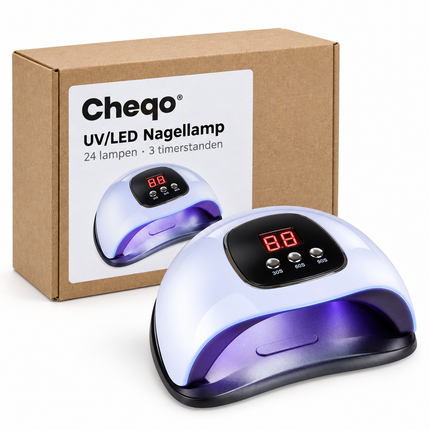 Cheqo UV/LED Nagellamp - Cheqo verpakkingsconcept