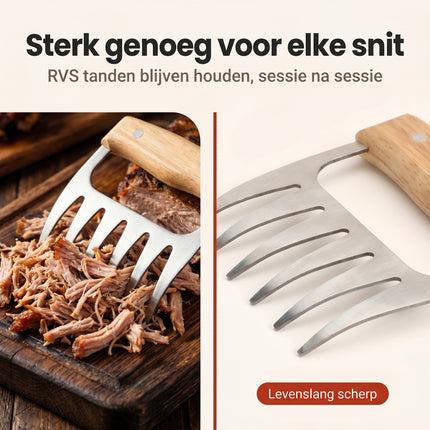 Cheqo® Vleesklauwen Set van 2 - Bezwaarkiller