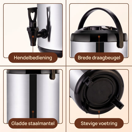 Cheqo® Thermos Drankdispenser - GPT-5.6 Fresh - Detail Split