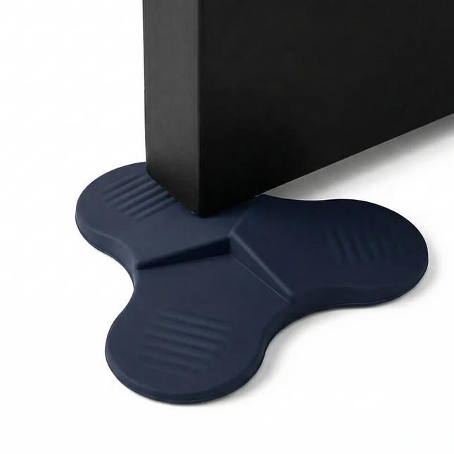 Cheqo® Deurstopper - Deurstop - Deurstopper Antraciet - Deurstopper Zwart - Deurstoppers - Deurwig - Deurklem - Deurbuffer - Deurbuffer Vloer - Deurstopper Vloer - Deurstopper Binnen