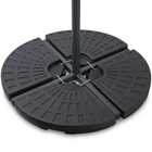 Cheqo® Parasoltegels - Parasoltegel - Parasolvoettegels - Verzwaringsplaten Parasol - Parasol Verzwaringsplaten - Tegels Parasolvoet - Parasolvoet Tegels - Parasolvoet Kruisvoet