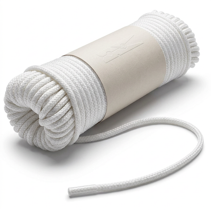 Cheqo® Waslijn - Waslijndraad - Wasdraad - Drooglijn - Kledinglijn - Waslijn Wit - Waslijndraad Wit - Wasdraad Wit - Drooglijn Wit - Waslijn Buiten - Waslijn Binnen - Waslijn Draad - Waslijn Touw - Waslijn Koord
