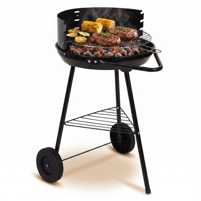 Cheqo® Houtskoolbarbecue 43x70 - Hero