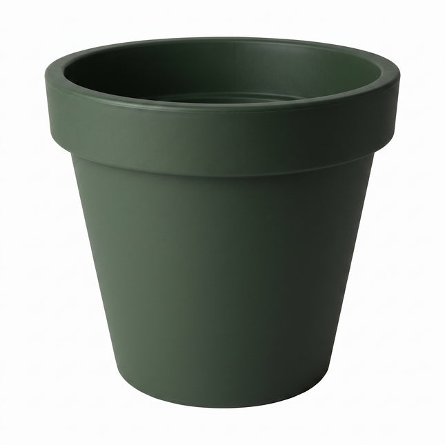Cheqo® Bloempot Rond 40 cm Donkergroen - Hero Studio