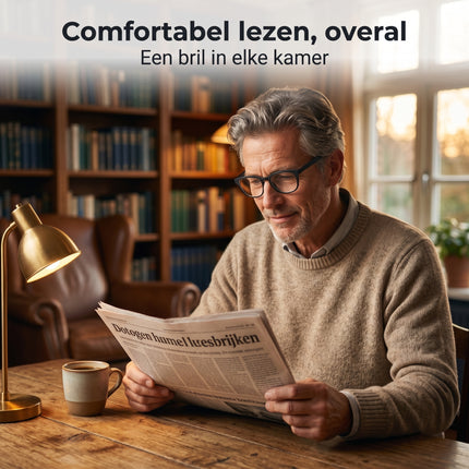 Cheqo Leesbrillen Set van 6 - Heren