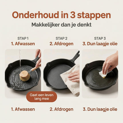 Cheqo® BBQ Koekenpan Groot - Bezwaarkiller