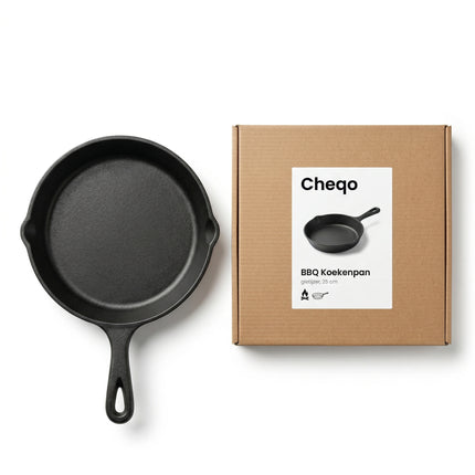 Cheqo® BBQ Koekenpan Groot - Verpakking