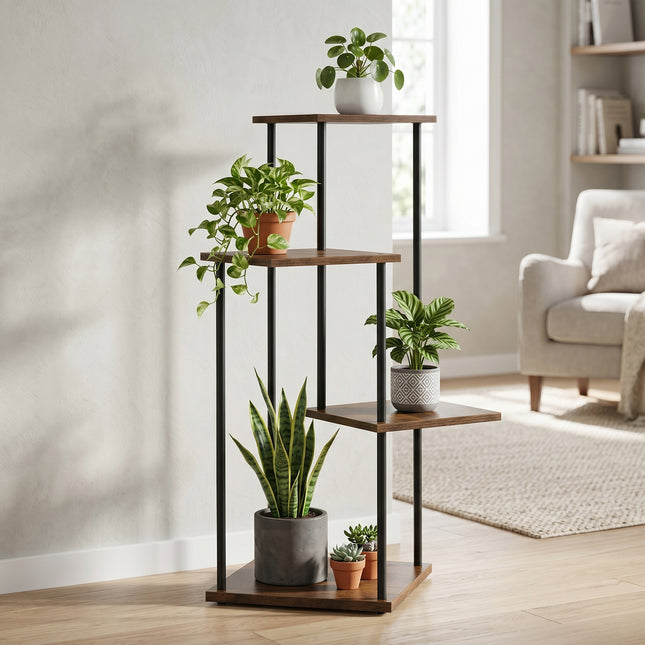 Cheqo® Plantentrap 4 etages industrieel - Hero