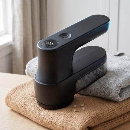 infographic-1-life: Usb rechargeable lint remover