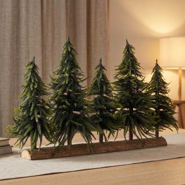 infographic-1-life: X mas tree green tips 452 h40xd22cm