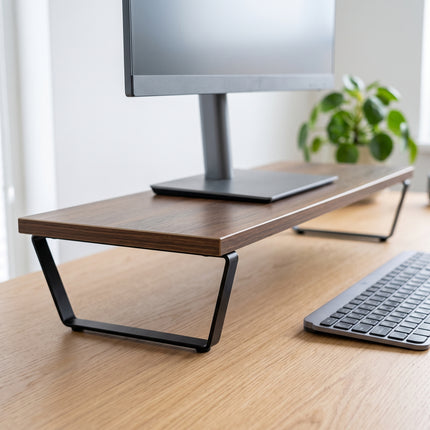 Cheqo® Monitorstandaard Bruin - Hero Lifestyle