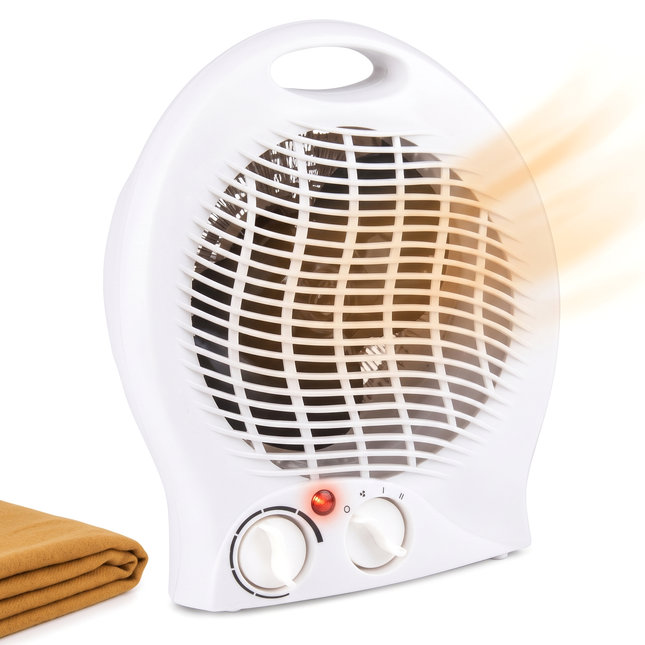 infographic-1-wit: Fan heater 2000w white 1