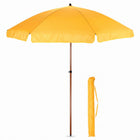infographic-1-wit: Cheqo parasol strandparasol houtlook geel