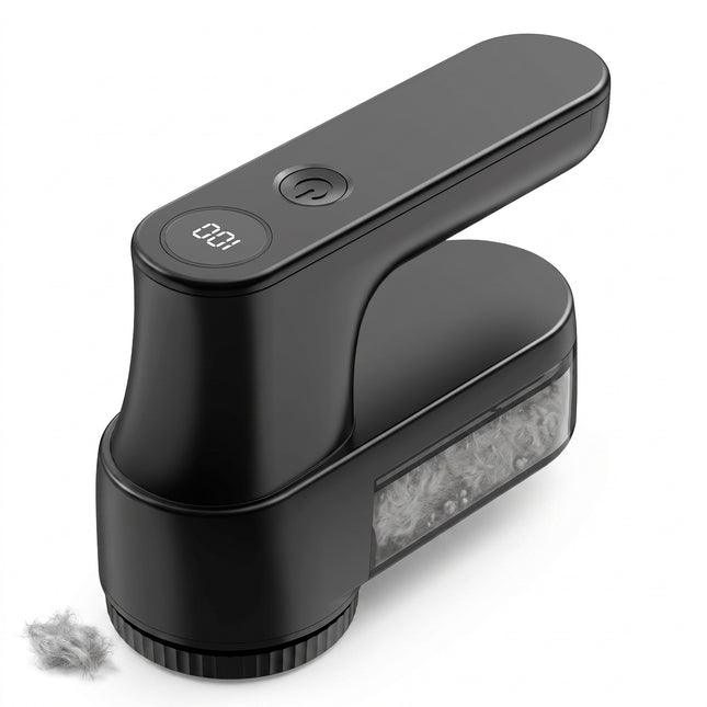 infographic-1-wit: Usb rechargeable lint remover