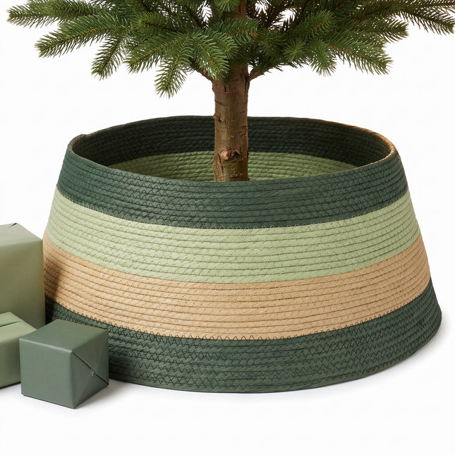 infographic-1-wit: Treeskirt green fsc mix h26xd58cm