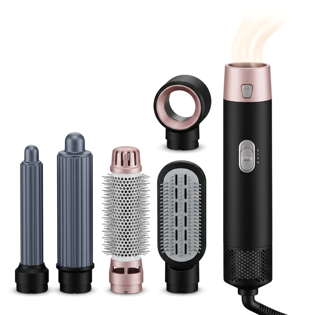 infographic-1-wit: 5 in 1 airstyler rose gold