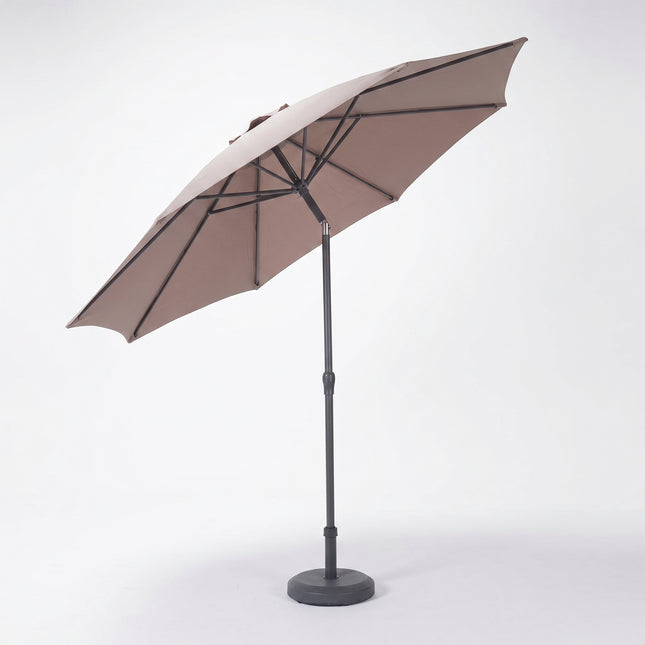 Cheqo Tuinparasol Stokparasol Taupe 230x220 cm - Hero