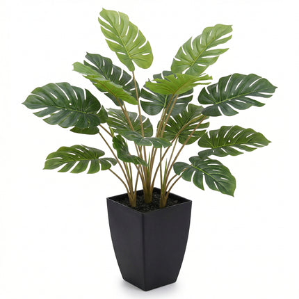 Cheqo® Kunstplant Monstera met Pot - Hero