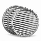 Cheqo® BBQ Grillschalen Set van 3 - 35 cm Aluminium - Hero
