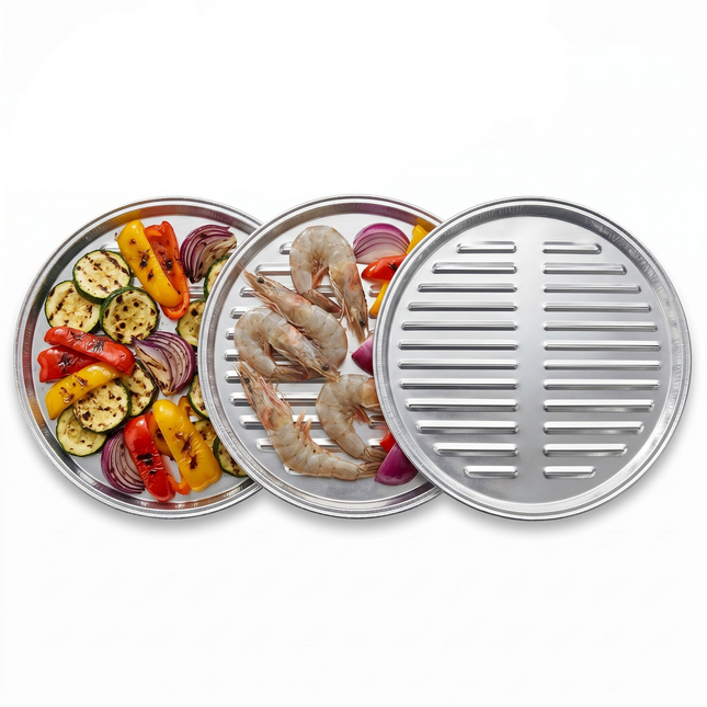 Cheqo® BBQ Grillschalen Set van 3 - Hero