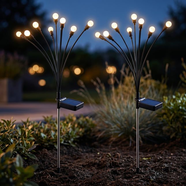 Cheqo Solar Tuinverlichting Set van 2 Firefly - Hero