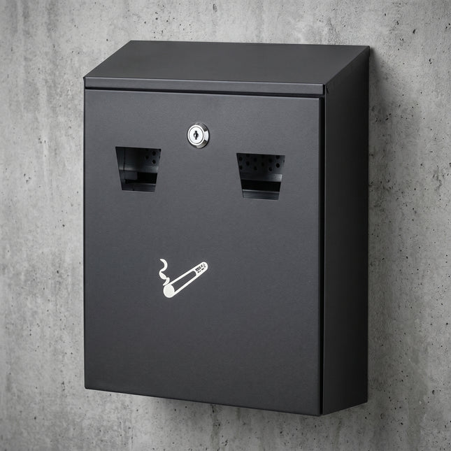 Cheqo® Wandasbak Zwart - Hero