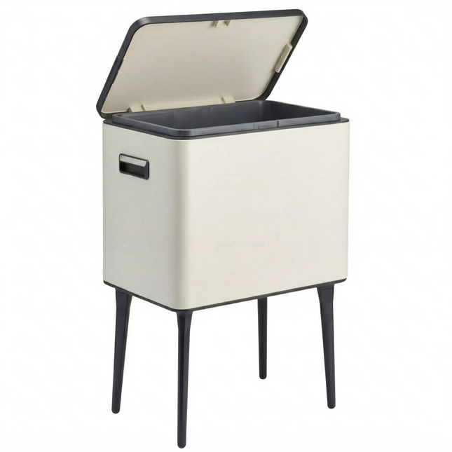 Cheqo® Prullenbak op Pootjes - Afvalbak 35 Liter - Hero